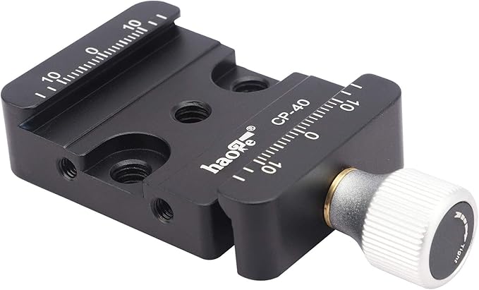 Haoge CP-40 DSLR and Mirrorless Quick Release Clamp
