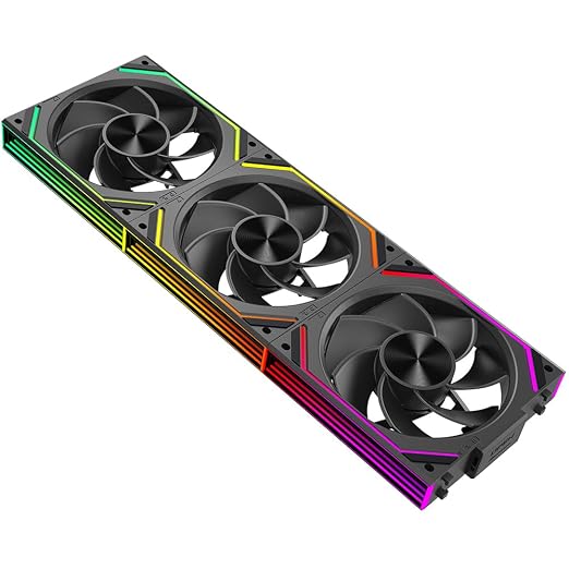 Jungle Leopard Interstellar V2 RS 120mm PC Reverse Blade Case Fan Infinity
