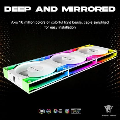 Jungle Leopard Interstellar V3 120mm PC Case Fan Infinity Mirror Module