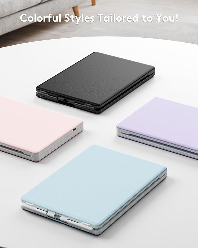 Samsers Bluetooth Foldable Keyboard, Wireless Portable Folding Keyboard