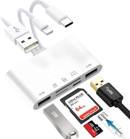 7-in-1 Memory Card Reader Universal Card Reader