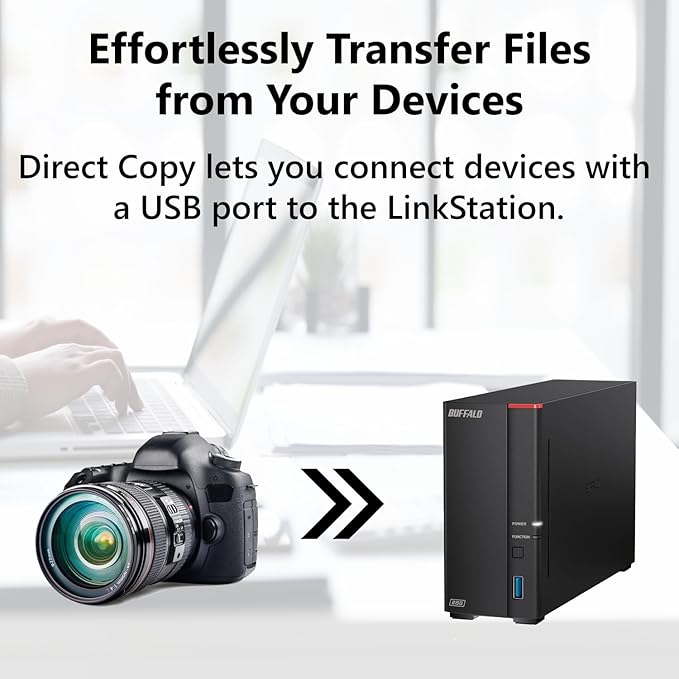 BUFFALO LinkStation 710 2TB 1-Bay NAS Network Attached Storage