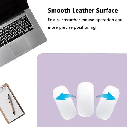 PU Leather Desk Pad Protector Gaming Mouse Pad Non Slip Desk Mat