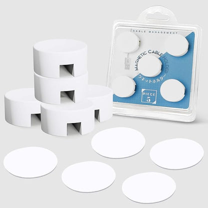 Maveek 5 Sets Magnetic Cable Management Clips