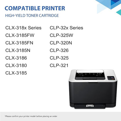 CLT-K407S Black Toner Cartridge 1-Pack Replacement