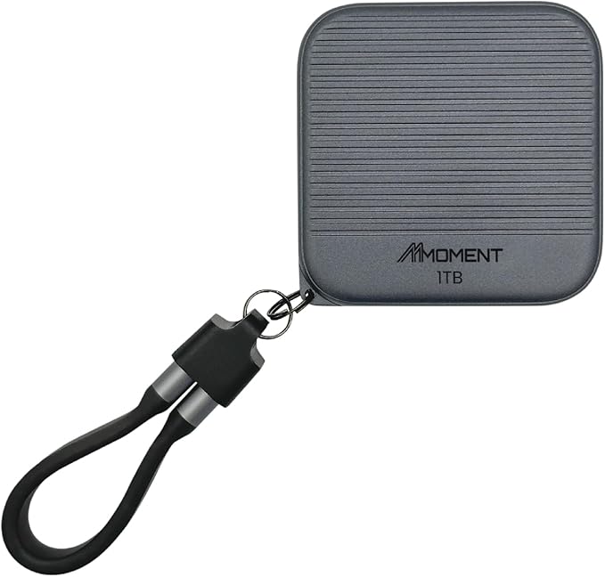 MMOMENT 1TB Magnetic External Portable SSD – 950MB/s Read –
