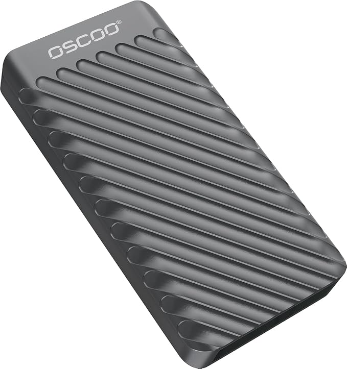 2TB Portable SSD, USB 3.2 Gen 2x2 External Solid State Drive, Dual USB-C&A
