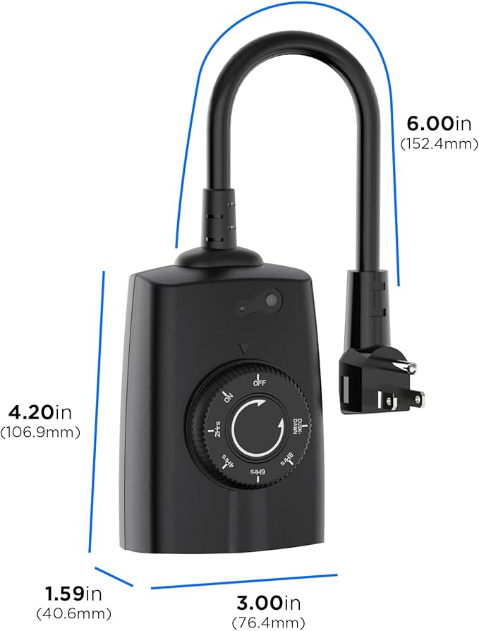 G-Homa Dusk to Dawn Outdoor Timer