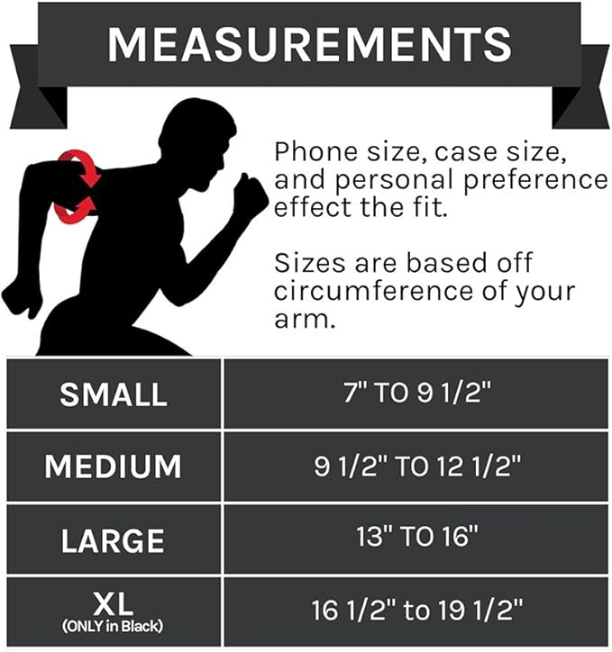 Sprigs Phone Armband Sleeve for iPhone 14, X Galaxy Z, S20 Google Pixel 7