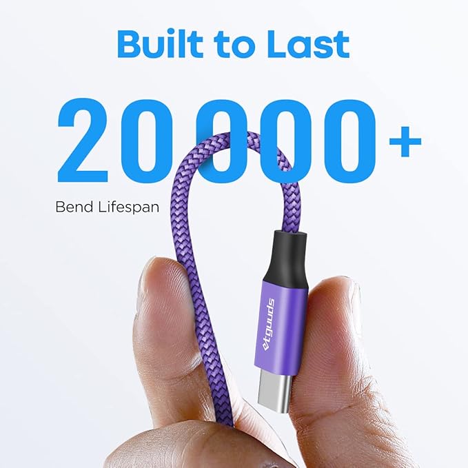 etguuds 6.6ft USB A to USB C Cable 3A Fast Charging,