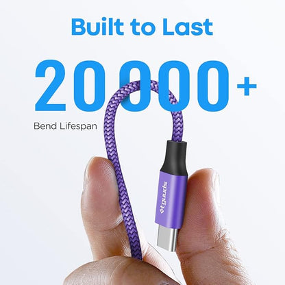 etguuds 6.6ft USB A to USB C Cable 3A Fast Charging,