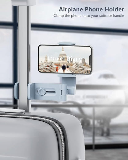 MiiKARE Airplane Travel Essentials Phone Holder, Universal Handsfree Phone Mount