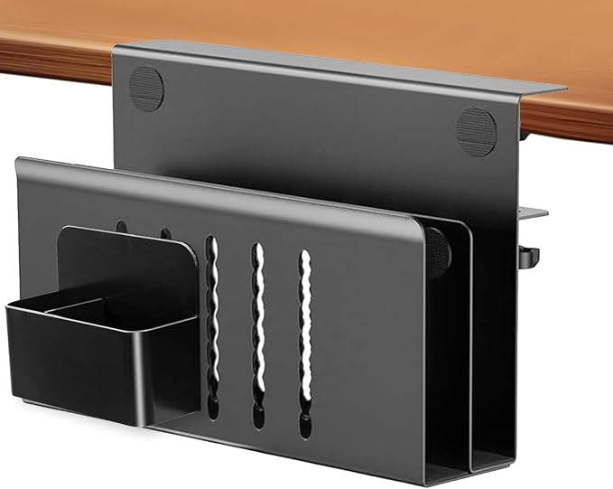 2 Tier Desk side storage, Desk Laptop Holder