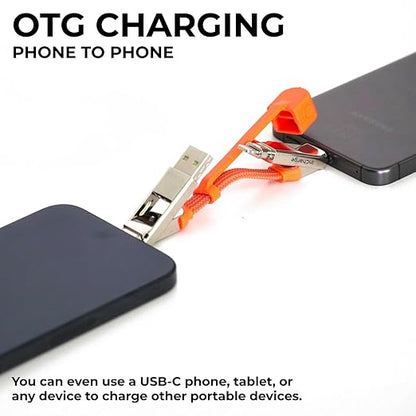 Rolling Square inCharge XS - 240W 4in1 Keyring Cable | Fast Charging & Data