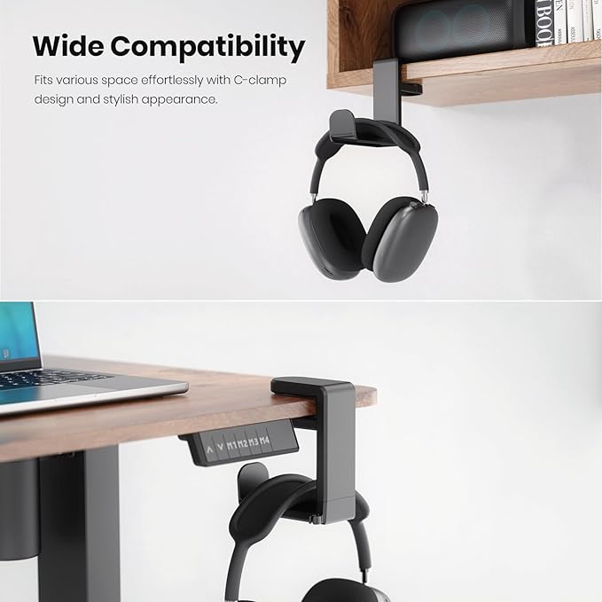 EURPMASK Rotating Headphone Stand