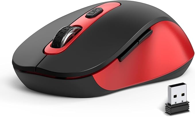 Wireless Mouse for Laptop, Chromebook, Silent Mouse