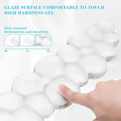 Gel Cloud Keyboard and Mouse Wrist Rest, Cute Wrist Support and Arm Support Rest