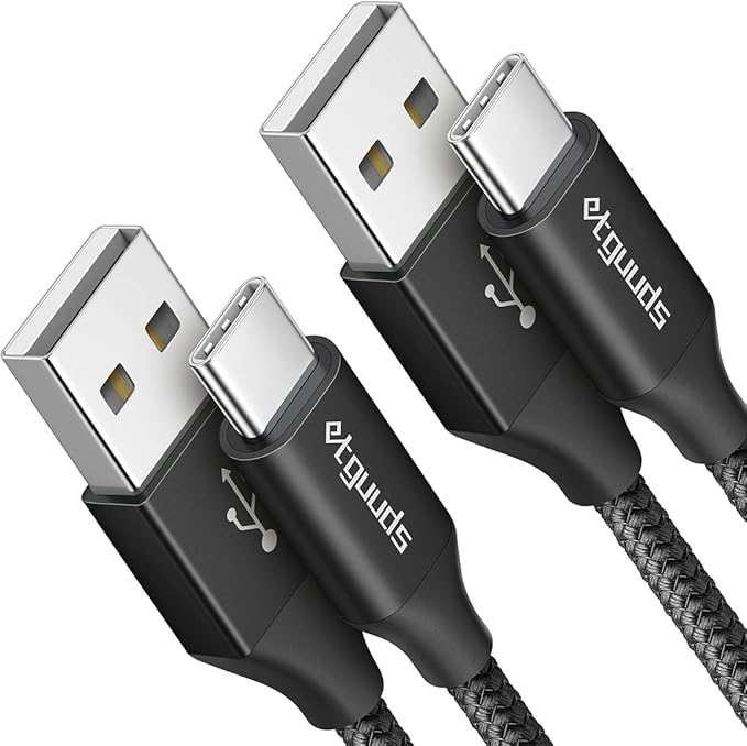 etguuds 6ft USB A to USB C Cable 3A Fast Charging,