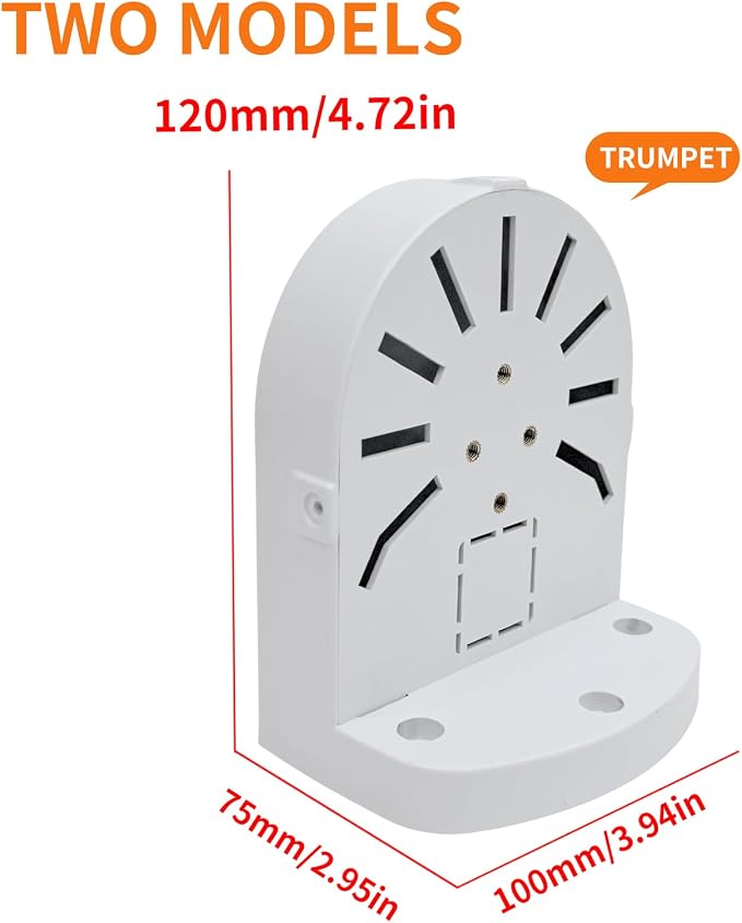 Indoor Outdoor Camera Bracket ABS Plastic Wall Mount L-Shaped Bracket