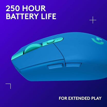Logitech G305 LIGHTSPEED Wireless Gaming Optical Mouse, Hero 12K Sensor