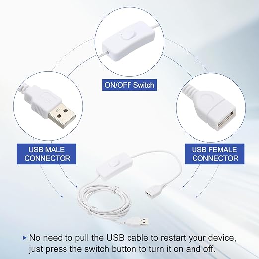 MECCANIXITY USB Extension Cable