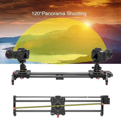 GVM Motorized Camera Slider, Tracking Shooting and 120 Degree Panoramic Shooting