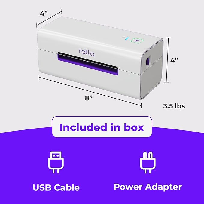Rollo Wireless Shipping Label Printer