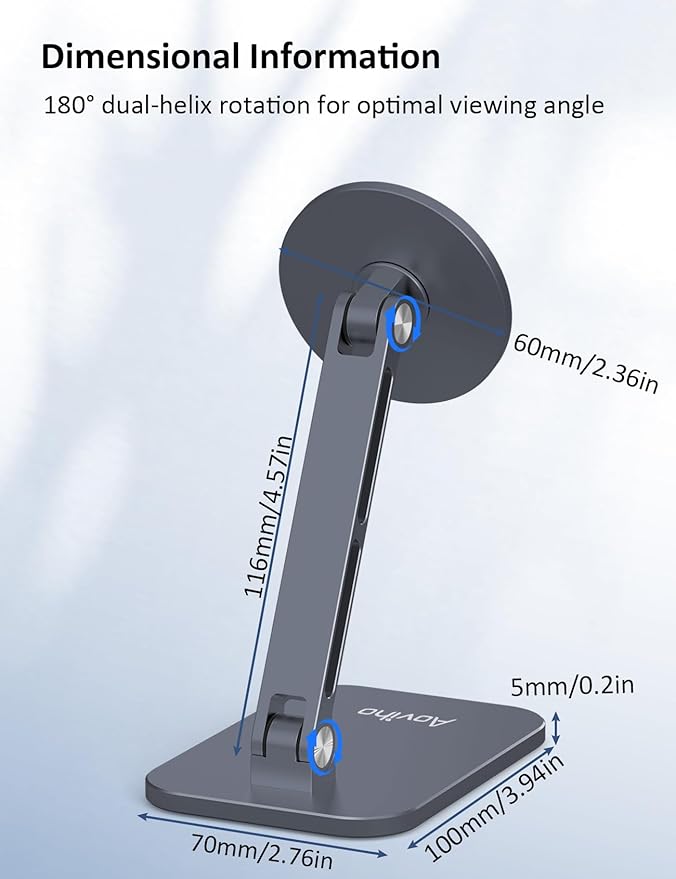Magnetic Phone Stand for MagSafe Adjustable