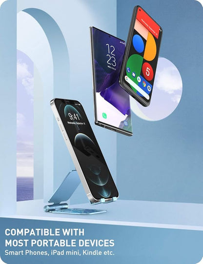 i-Blason Cell Phone Stand for Desk, Cell Phone Holder, Fits All Smart Phones