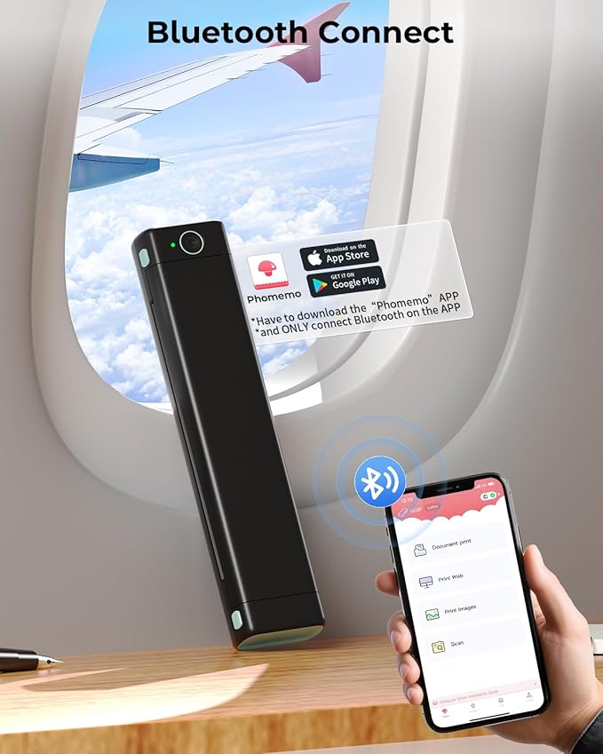 Phomemo Portable Printers Wireless