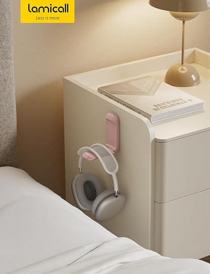 Lamicall Headphone Stand, Sticky Headset Holder