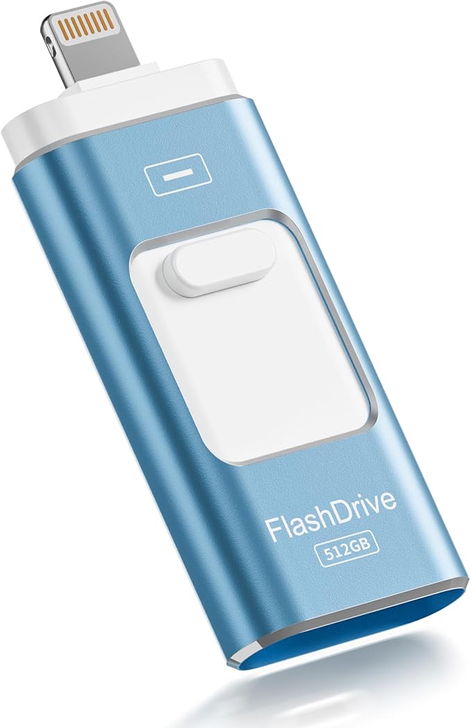 Apple MFi Certified 512GB Flash Drive
