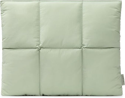 Comfyable Puffy Laptop Sleeve 13 Inch 14 Inch, Quilted Puffer Laptop Carrying