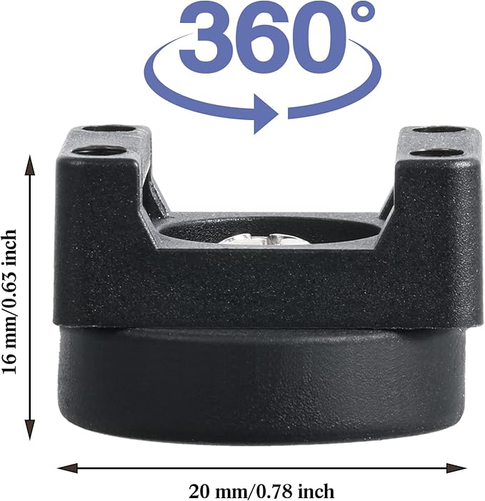 Yookeer 250 Pieces Magnetic Zip Tie Mount Multipurpose Cable Holder Magnets