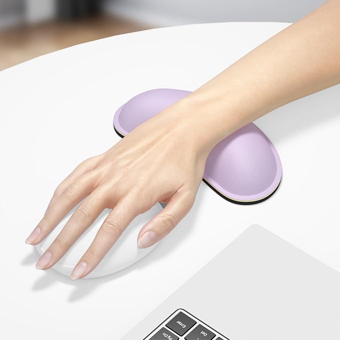 Dapesuom Mouse Wrist Rest, Ergonomic Memory Foam Mouse Wrist