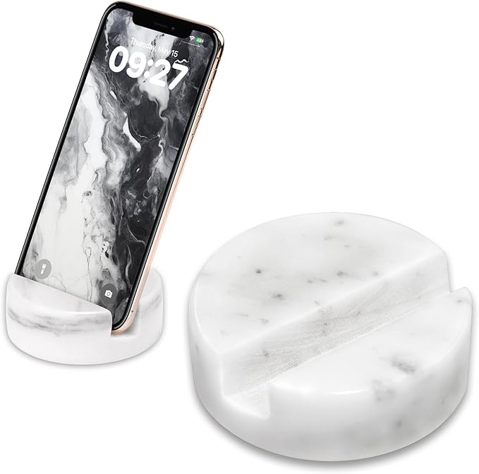 Marble Phone Stand for Desk
