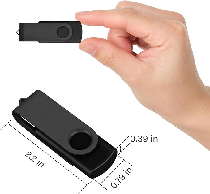 EASTBULL 8GB USB Flash Drive Bulk Thumb Drives 50 Pack