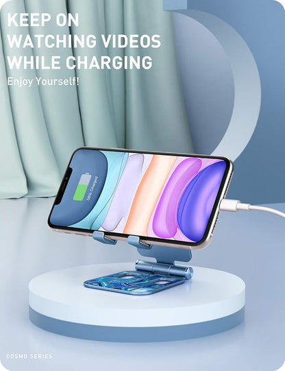 i-Blason Cell Phone Stand for Desk, Cell Phone Holder, Fits All Smart Phones