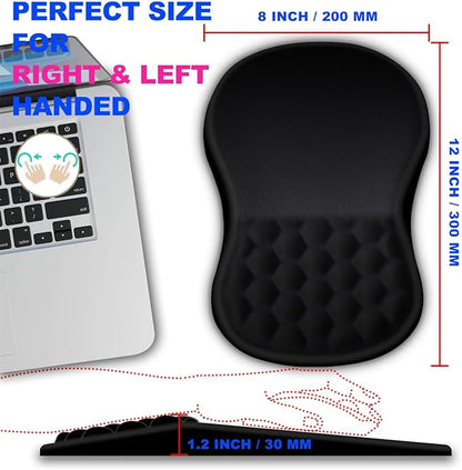 Mouse Pad Wrist Support, Ergonomic Mouse Pad