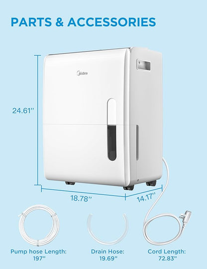 Midea 5, 500 Sq. Ft Dehumidifier