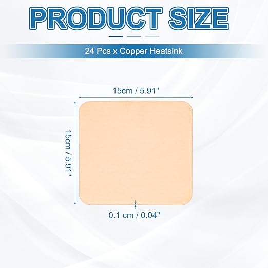 PATIKIL Copper Heatsink Pad Shims