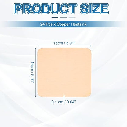PATIKIL Copper Heatsink Pad Shims