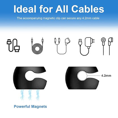 Wanheart Magnetic Cable Management, Cord Holder