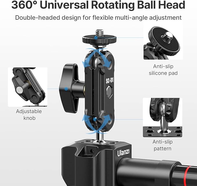 Suction Cup Mount for Action Cameras iPhone