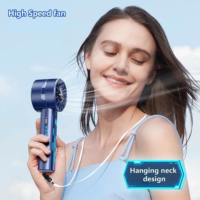 2pcs Portable Handheld Turbo Fan