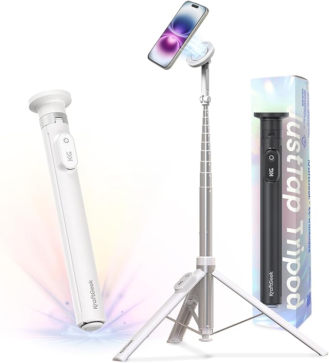KraftGeek Magnetic Phone Tripod