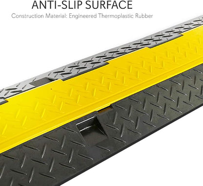 Pyle Durable Cable Protective Ramp Cover