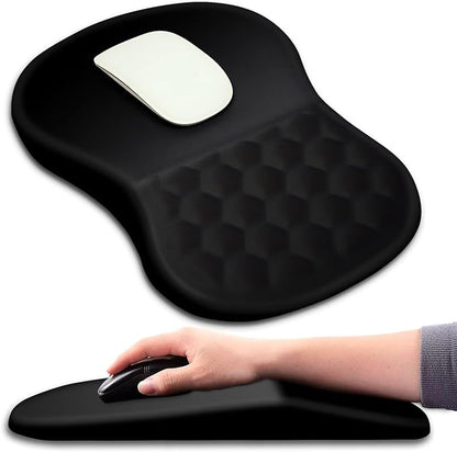 Mouse Pad Wrist Support, Ergonomic Mouse Pad