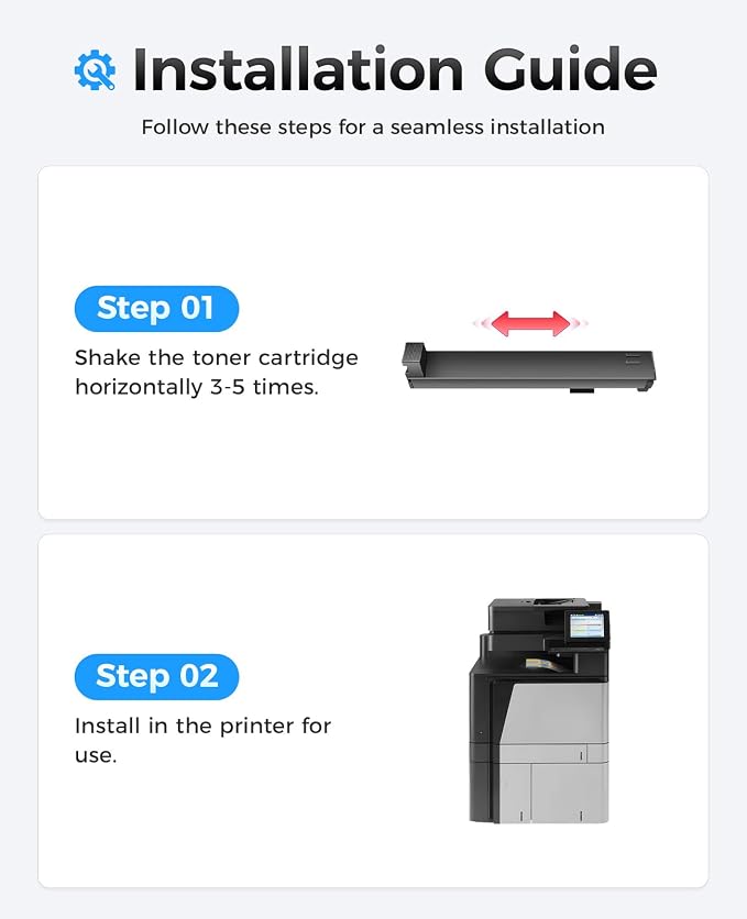827A Toner Cartridges Set 4-Pack High Yield Replacement