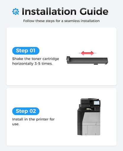 827A Toner Cartridges Set 4-Pack High Yield Replacement